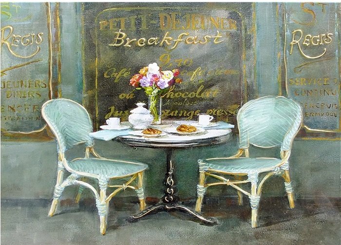 AHŞAP KAFE  TABLO  50X70
