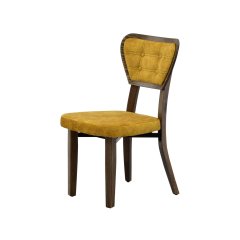 Mir03 ahşap sandalye sarı