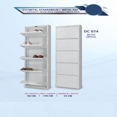 DC074 5Lİ METAL AYAKKABILIK