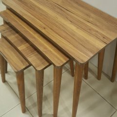 Piramit zigon sehpa 4lü